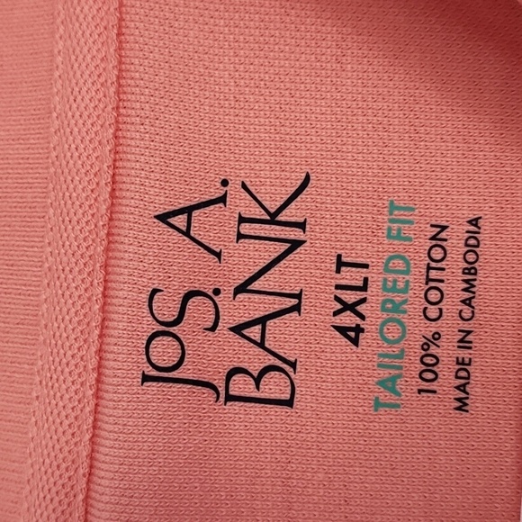 247- Jos. A. Bank Taylored Fit Solid Pique Size 4XLT NWT - Picture 6 of 10